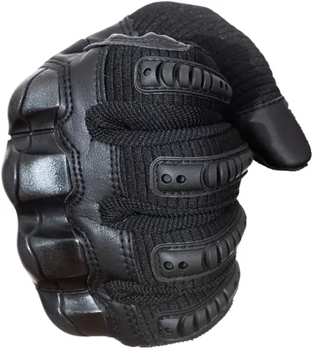Vista 4 de Guantes tácticos pantalla táctil motocicleta dedo completo ciclismo moto ATV caza senderismo equitación escalada trabajo operativo deportes guantes