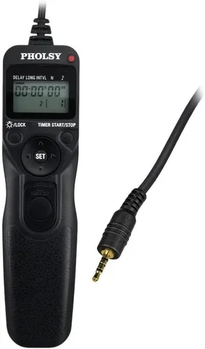 Vista 13 de PHOLSY Cable de control remoto con temporizador S6 con intervalómetro para Sony a77M2, a99M2, a99, a77, a67, a65, a57, a55, a900, a850, a700, a580