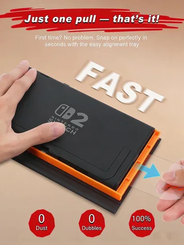 Vista 2 de OMOTON Papersense - Protector de pantalla para Switch 2 (7.9 pulgadas), color mate