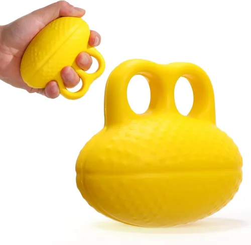 Vista 7 de Fanwer Ejercitador de dedos, pelota de mano para apretar, entrenamiento de fuerza para fortalecer la mano, dedos y muñeca, ejercitador de extensión