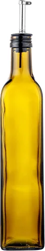 Vista 13 de Restaurantware-Chef 101 Dispensador de aceite de oliva de 16.9 onzas, 1 botella dispensadora de aceite de cocina, con vertedor de acero inoxidable