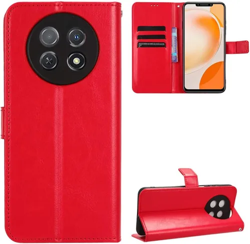 Vista 41 de Funda para Honor X50i, funda de cuero con tapa para Honor X50i 5G CRT-AN00 Case Gold Oro