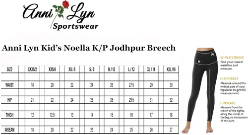 Vista 5 de Anni Lyn Sportswear Pantalón Noella KP Jodhpur para niños