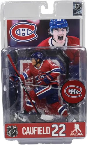 Vista 7 de McFarlane Toys - Cole Caufield (Montreal Canadiens) NHL 7in Figura Posada McFarlane's SportsPicks