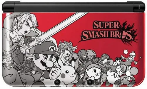 Vista 2 de Nintendo 3DS XL Super Smash Bros - Consola de edición limitada - Rojo (renovado)