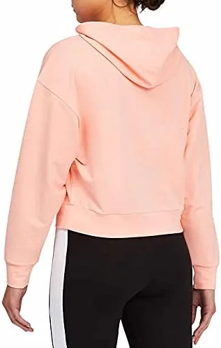 Vista 2 de PUMA Sudadera corta amplificada para mujer, Sunny Lime