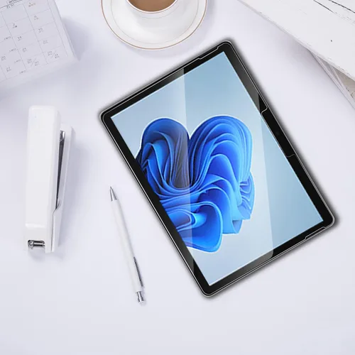 Vista 9 de SPARIN Paquete de 2 protectores de pantalla compatibles con Microsoft Surface Go 3/Surface Go 4/Surface Go 2/Surface Go, vidrio templado, alta