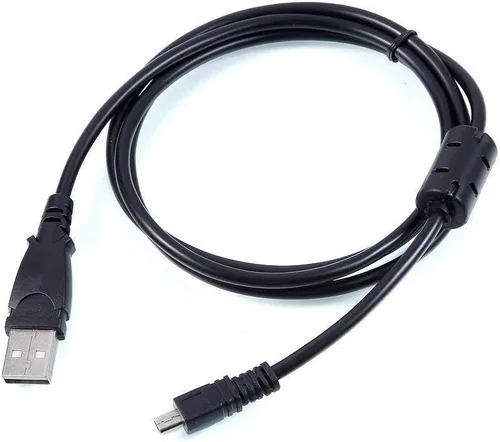 Vista 2 de MaxLL - Cable USB para Leica D-Lux 5, V-Lux 30/40, cable de carga de sincronización de datos 2 en 1 extralargo de 5 pies