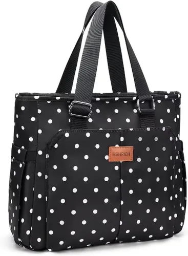 Vista 10 de Bolsas de almuerzo grandes para mujer, lonchera aislada para adultos, bolsa de almuerzo a prueba de fugas con bolsillo de almacenamiento. Bolsa