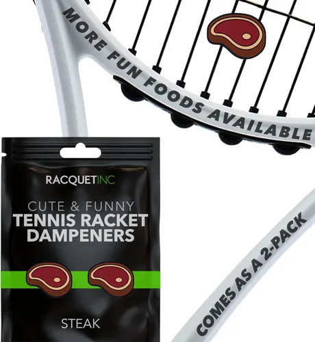 Vista 23 de Racquet Inc Regalos de Tenis - Amortiguadores de Vibración para Raqueta de Tenis - Absorbe Choques, Reduce la Vibración de las Cuerdas para Mejor