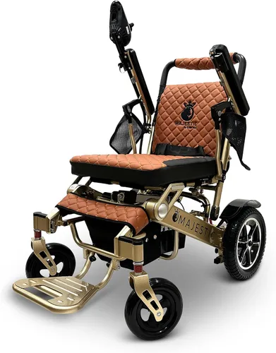 Vista 14 de Majestic - Sillas de ruedas eléctricas para adultos, capacidad de 350 libras, alcance de hasta 13 millas, silla de ruedas ligera para personas