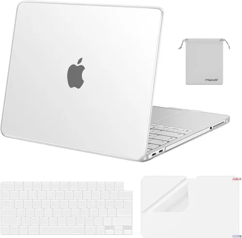 Vista 32 de MOSISO Compatible con MacBook Neo Case 13 pulgadas 2026 A3404 A18 Pro Chip Rubor