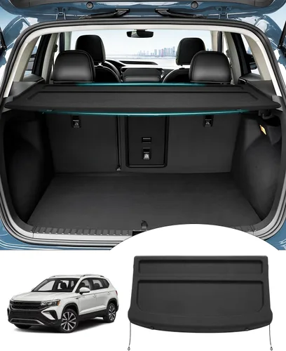 Vista 53 de Powerty - Cubierta de carga para Toyota RAV4 2013-2018, accesorios de cuero