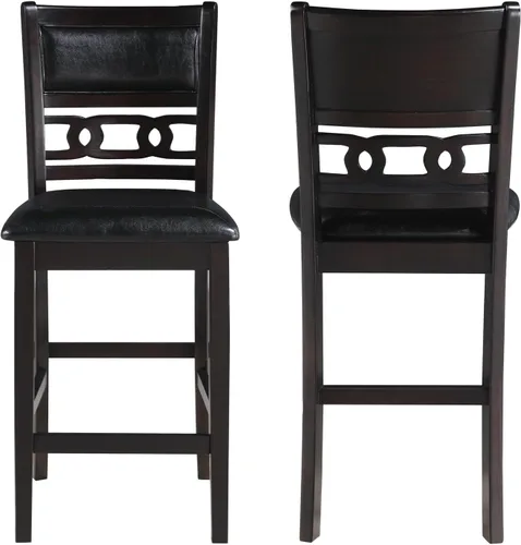 Vista 15 de New Classic Furniture Sillas de comedor Gia, juego de 2, color marrón