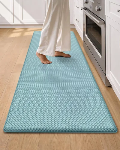 Vista 29 de Color&Geometry - Alfombra antideslizante para cocina Gris