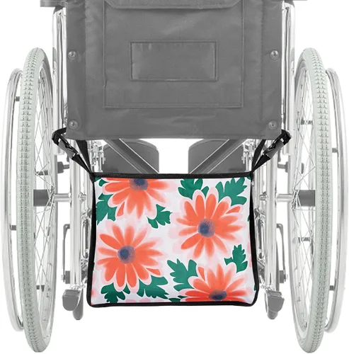 Vista 9 de Foley - Fundas para bolsas de catéter para sillas de ruedas, soporte para bolsa de catéter con bolsillo de almacenamiento, fundas para bolsas