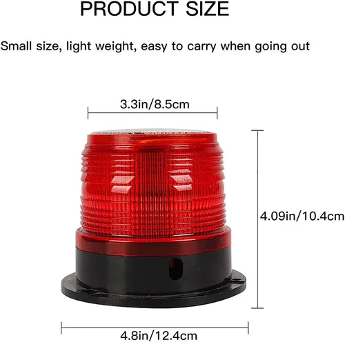 Vista 6 de DYK&NX Luz LED de ancla de navegación marina para yate con carga solar, material PC, impermeable y a prueba de polvo para luces de proa y popa