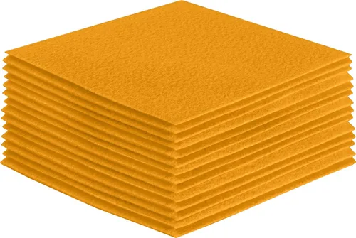 Vista 8 de FabricLA Hojas de fieltro acrílico para manualidades, cuadrados de fieltro precortados suaves de 4 x 4 pulgadas (3.9 in x 3.9 in), utiliza hojas