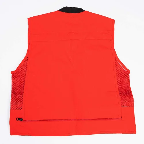 Vista 5 de Ziker Chaleco de malla transpirable para mujer, de secado rápido, safair, para pesca, viajes, con múltiples bolsillos