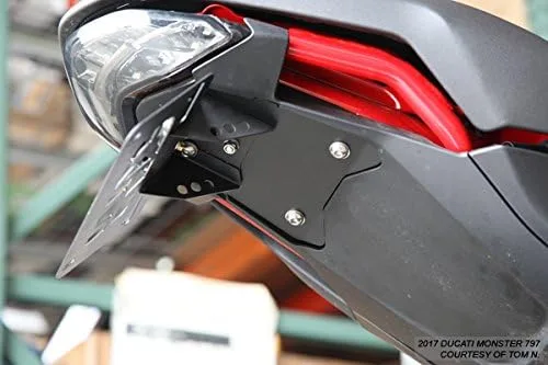 Vista 6 de Kit eliminador de guardabarros para Ducati Monster 797 797+ 2017-2020