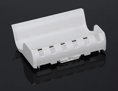 Vista 4 de Eslite Porta cepillo de dientes con tapa (blanco marfil)