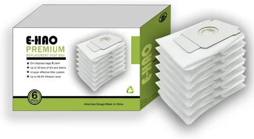 Vista 10 de Paquete de 10 bolsas de vacío compatibles con iRobot Roomba – i & s & j Series, bolsa de repuesto para iRobot Roomba