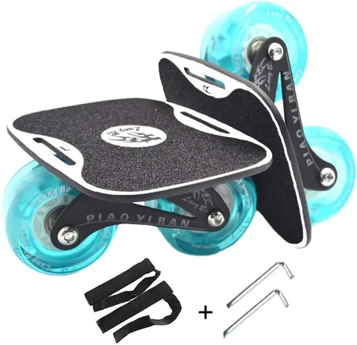Vista 5 de Patines de deriva Split Skateboard portátil Patín de ruedas Freelinedrift Patín de alto rebote al aire libre deslizante adolescente adultos regalo