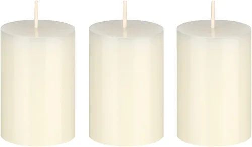 Vista 17 de Mega Candles 1 vela de pilar de oro sólido sin perfume, vertida a mano, vela de cera de alta calidad de 2 x 3 pulgadas, decoración del hogar, spas
