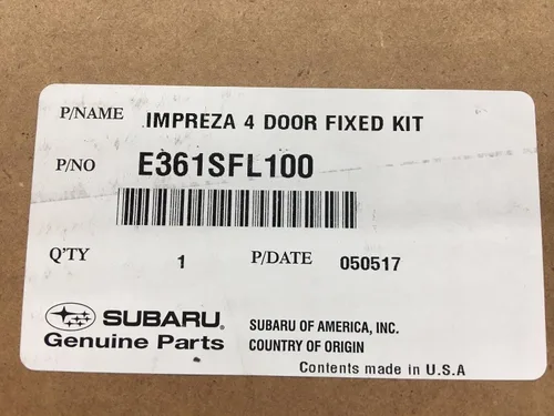 Vista 5 de Subaru Juego de barras transversales de techo fijo Impreza Sedan 2017-2023 - E361SFL100 - OEM original