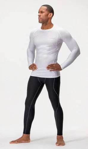 Vista 4 de DEVOPS 3 Pack Men's Athletic Long Sleeve Compression Shirts