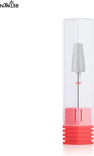 Vista 7 de Brocas de diamante de barril para uñas, cortador de fresado rotativo para cutículas, accesorios para máquinas de taladro de uñas (1D-F)