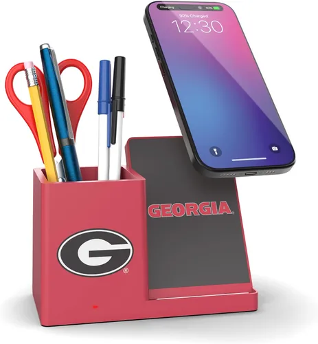 Vista 22 de SOAR NCAA - Soporte de carga inalámbrico unisex para teléfono celular y organizador de escritorio Color del