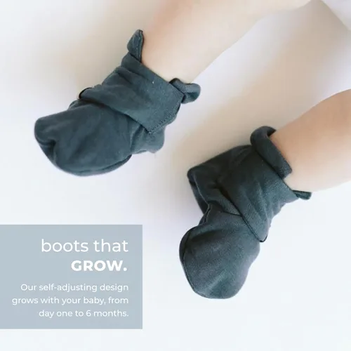 Vista 4 de goumikids Viscosa hecha de algodón de bambú Stay-On Botas