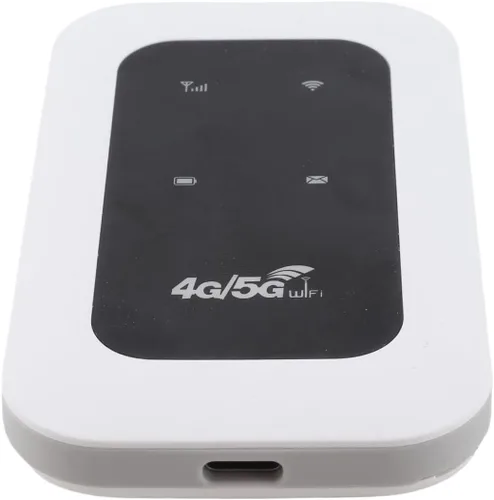Vista 8 de Goshyda Enrutador WiFi móvil 4G LTE desbloqueado con ranura para tarjeta SIM, dispositivo de punto de acceso portátil de 300 Mbps para viajes, mini