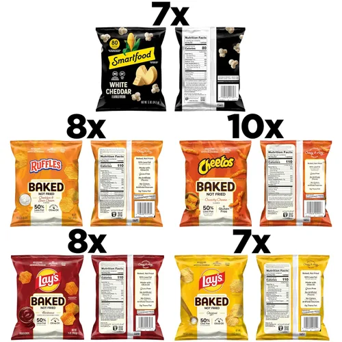 Vista 4 de Frito-Lay Baked & Popped Mix - Paquete variado (paquete de 40)