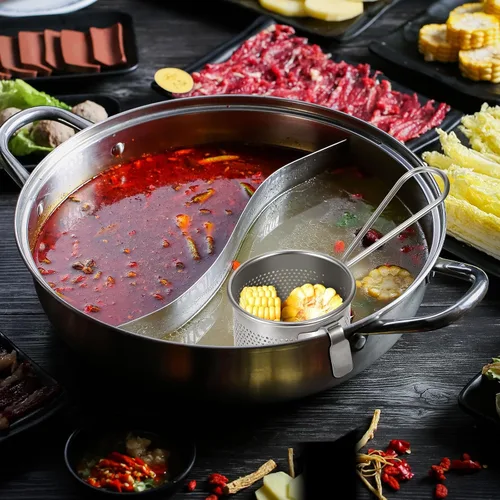 Vista 2 de Cesta de pasta para hervir pasta, olla con colador, cesta para blanquear fideos, fina para espaguetis