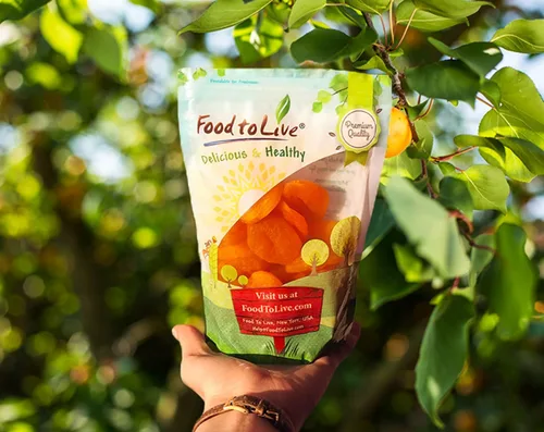 Vista 4 de Food to Live - Albaricoques secos, 4 libras kosher, vegano, a granel, producto de Turquía