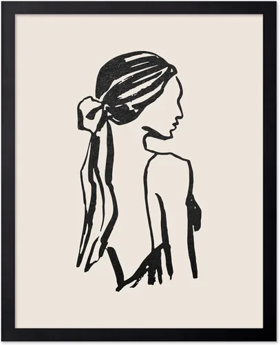 Vista 143 de Poster Master Faces Poster - Retro Women Print - Portrait Art - Sketch Illustration - Abstract Artwork - Woman Design - Chic Boho Design - Great