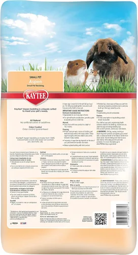 Vista 6 de Kaytee Aspen - Ropa de cama para mascotas para conejillos de indias, conejos, hámsters, jerbos y chinchillas, 19.7 litros
