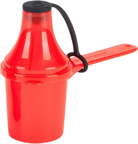 Vista 8 de 15 cc 1 cucharada 1/2 fl oz. 14.8 mL Cuchara de plástico de mango corto con embudo adjunto, cucharas medidoras para polvos, café, comida