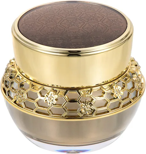 Vista 9 de OSALADI - Botella vacía de crema facial (1.06 oz, espejo dorado, compacto)