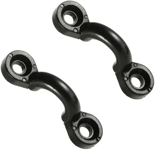 Vista 5 de Kit de 20 trabillas de amarre para kayak, kit de aparejo de cubierta de bucle de nailon y tornillos de acero inoxidable para canoa, barco