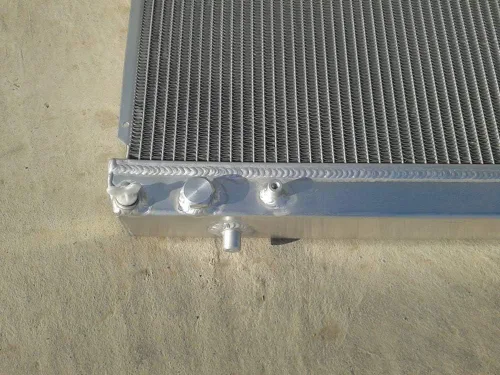 Vista 2 de Radiador de aluminio de 3 hileras para TOYOTA SUPRA MK3 SOARER MZ20 7MGTE 1986-1992