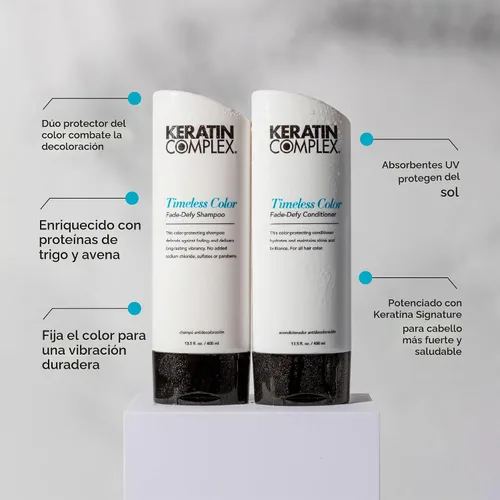 Vista 4 de Keratin Complex Timeless Color Fade-Defy Shampoo 1