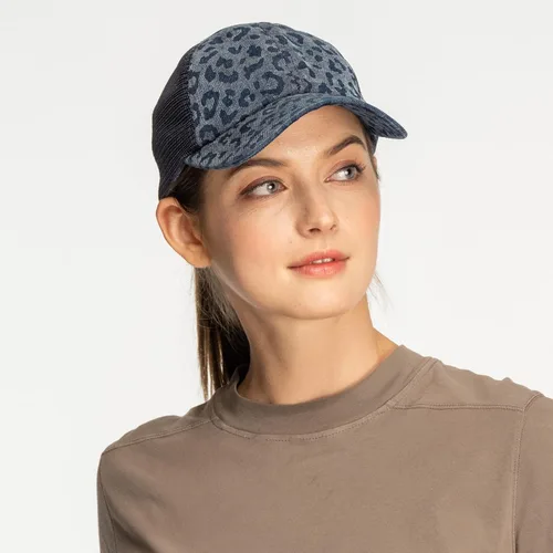 Vista 5 de C.C Ponytail Criss Cross Messy Buns Ponycaps Baseball Cap Dad Trucker Mesh Hat Distressed