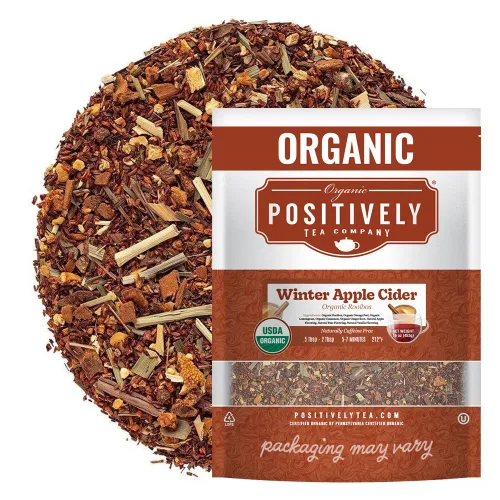 Vista 72 de Bolsas de hojas sueltas para té. Orgánicas por USDA. Positively Tea LLC.
