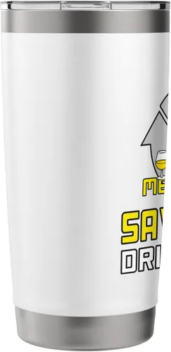 Vista 4 de Bees Honey Mead - Mead Making Brew Mead - Vaso aislado de acero inoxidable