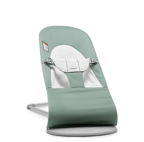 Vista 22 de BabyBjörn Bouncer Balance Soft, Algodón, Caqui/Beige Khaki/Beige