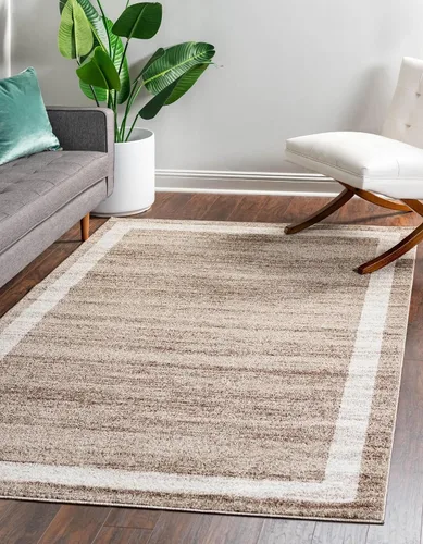 Vista 51 de Alfombra Unique Loom colección Del Mar - Maria (2,16 m x 3,05 m, Rectangular, Azul marino/ Marfil)