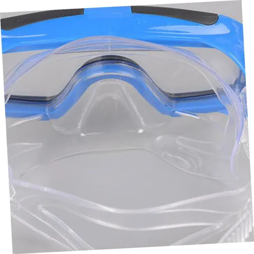 Vista 5 de Snorkeling Mask Set with Breathable Diving Snorkel and Non-Slip Flippers Shoe for Swimming Diving Snorkeling Sports Flexible Fins